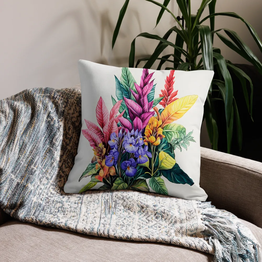 Tropical Symphony | Pillow & Pillow Case | Multiple Sizes