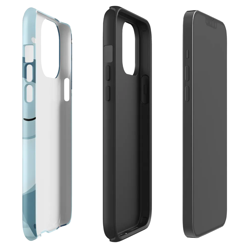 Whimsical Hippo Delight | Phone Case |  13 Pro Max | Tough Case | Matte