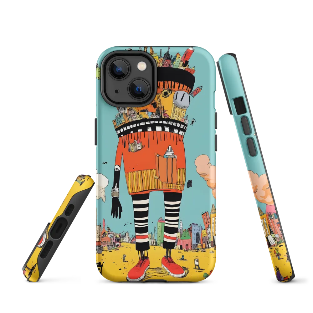 Urban Fantasia: A Whimsical Encounter | Phone Case |  14 | Tough Case | Matte