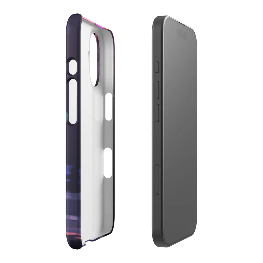 City Silhouettes at Dusk | Phone Case |  16 | Snap Case | Matte