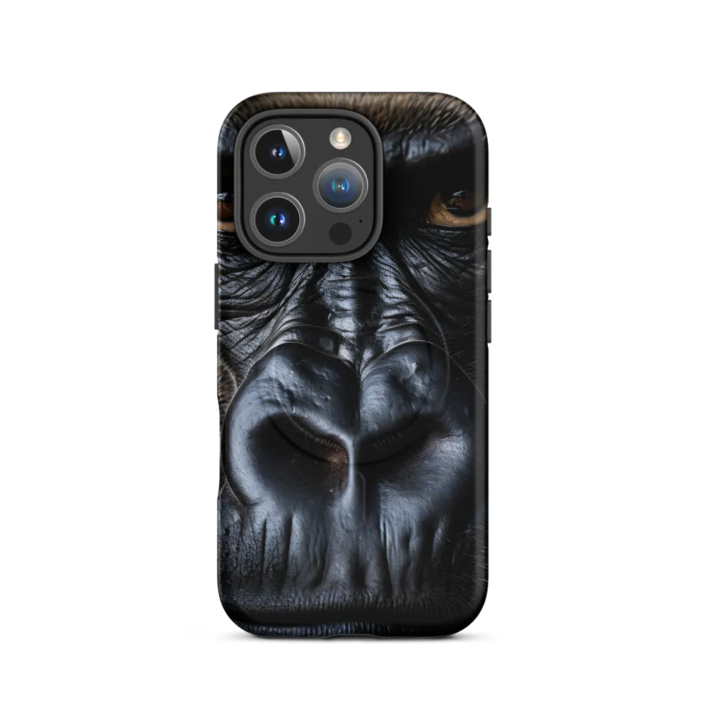 Gaze of the Wild: A Gorilla's Portrait