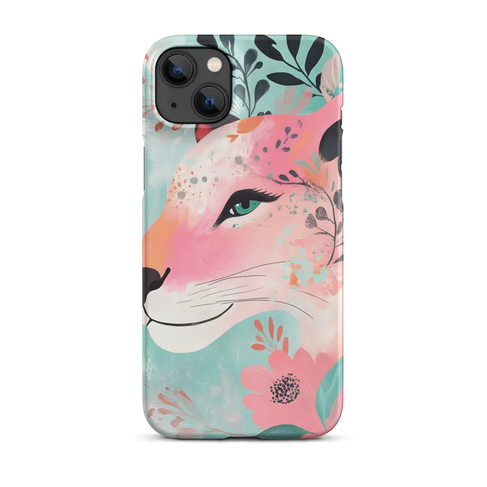 Whimsical Majesty: A Floral Lion