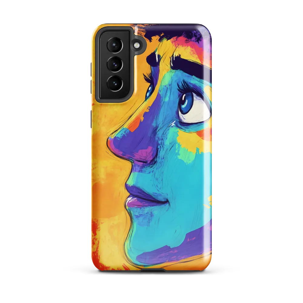 Whispers of Curiosity | Phone Case |  S21 Plus | Tough Case | Glossy