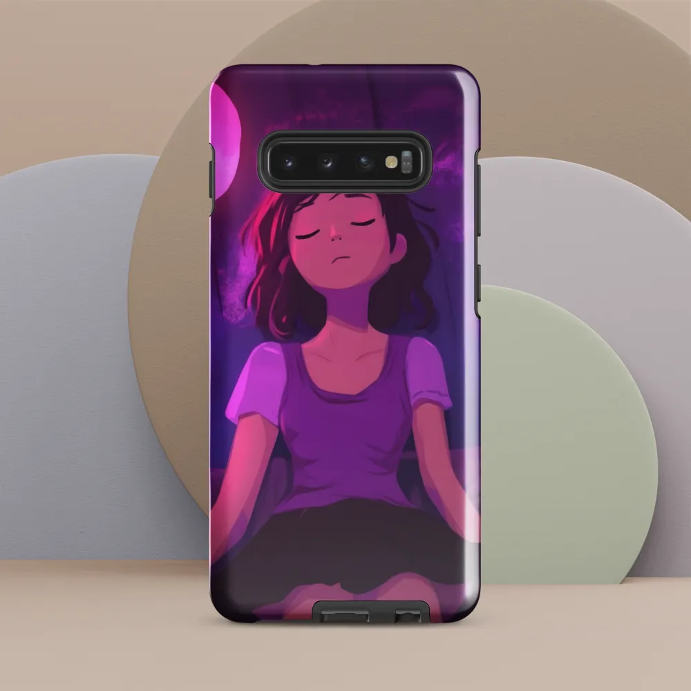 Moonlit Serenity | Phone Case |  S10 Plus | Tough Case | Glossy