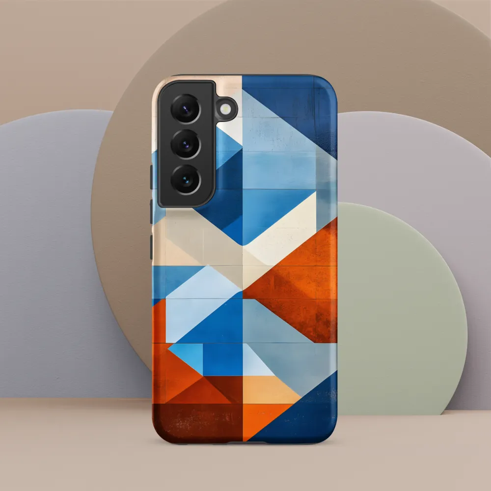 Geometric Harmony: A Vibrant Landscape