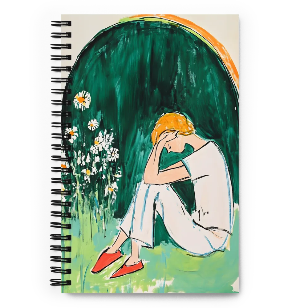 Silent Sorrow | Spiral Notebook