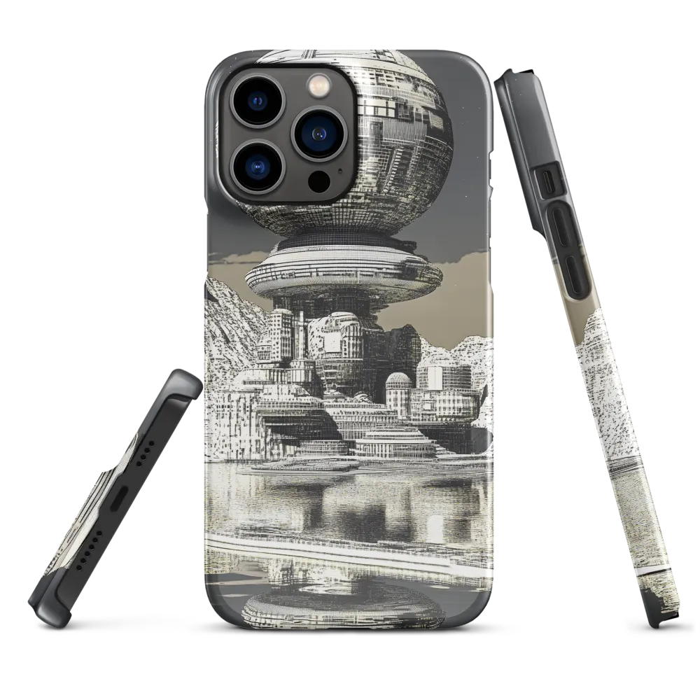 Reflections of a Futuristic Dreamscape | Phone Case |  13 Pro Max | Snap Case | Glossy