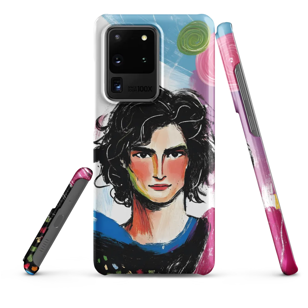 Vibrant Portrait of Youth | Phone Case |  S20 Ultra | Snap Case | Matte