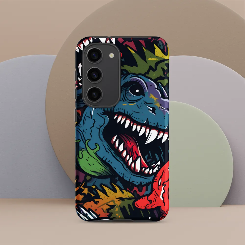 Dino Mania: A Colorful Frenzy
