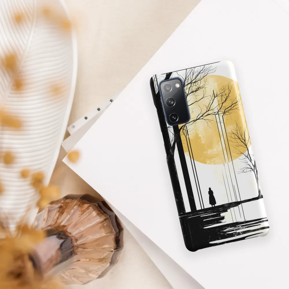Solitude Under the Yellow Sun | Phone Case |  S20 FE | Snap Case | Matte