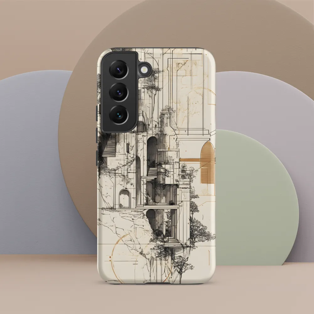 Ethereal Architectures | Phone Case |  S22 | Tough Case | Matte