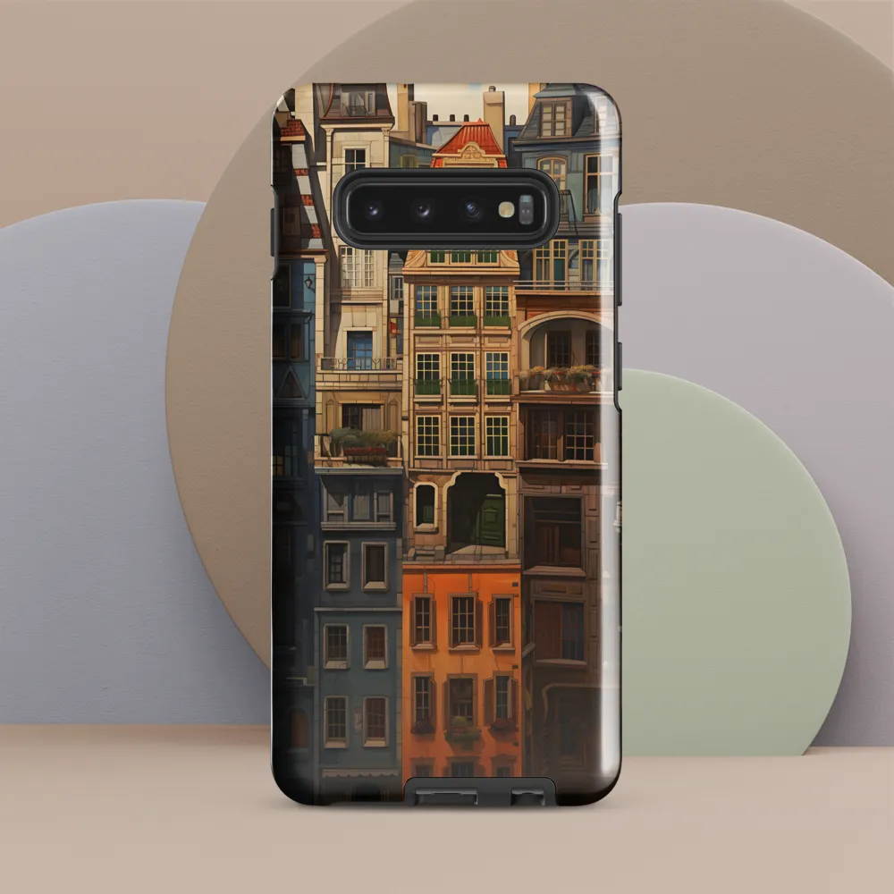 Charming Facades: A Tribute to Urban Living | Phone Case |  S10 Plus | Tough Case | Glossy