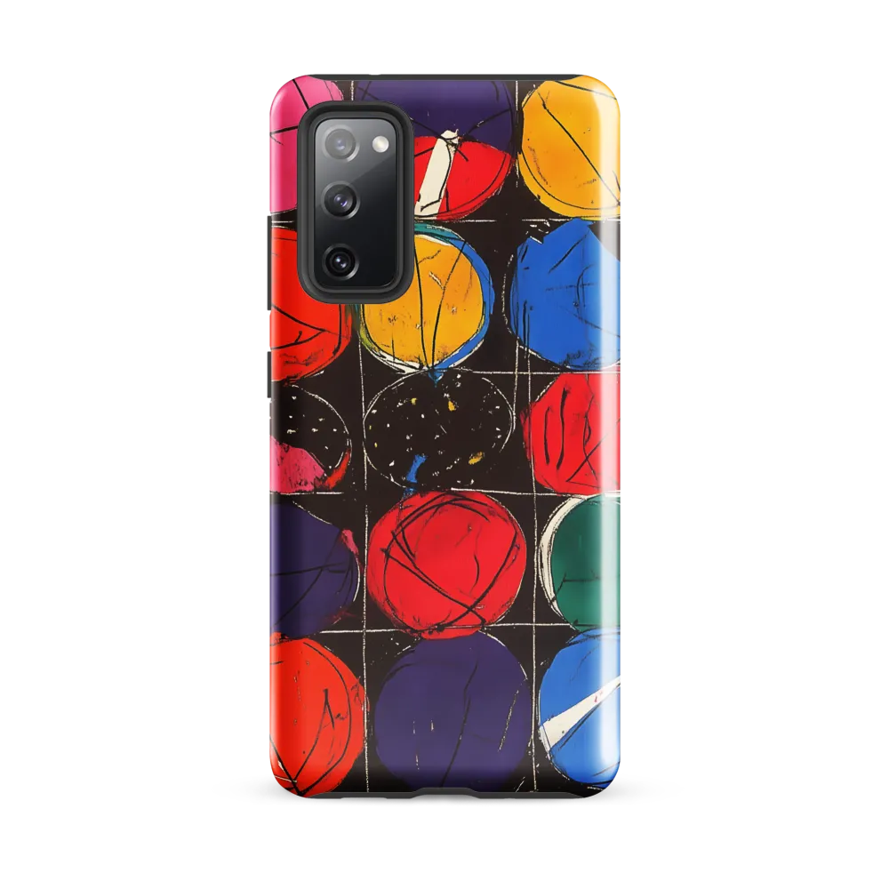 Colorful Circles in Abstract Harmony