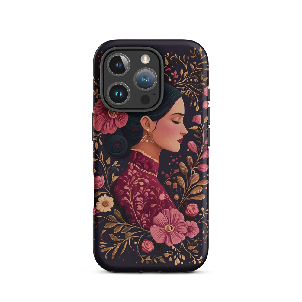 Portrait of Serenity | Phone Case |  16 Pro | Tough Case | Matte