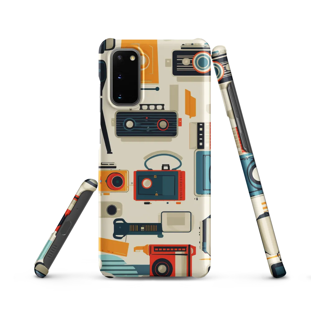 Retro Camera Collection: A Nostalgic Journey | Phone Case |  S20 | Snap Case | Matte