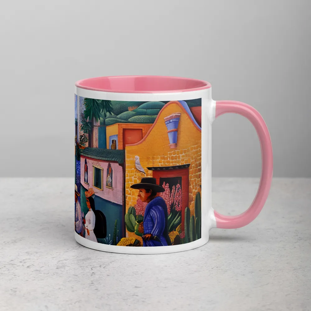 A Mosaic Journey Through Colorful Landscapes