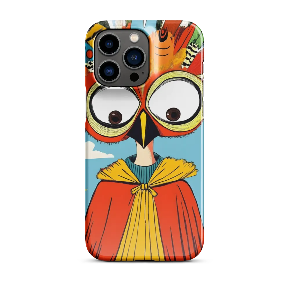 A Whimsical Encounter: The Owl-Human Fusion