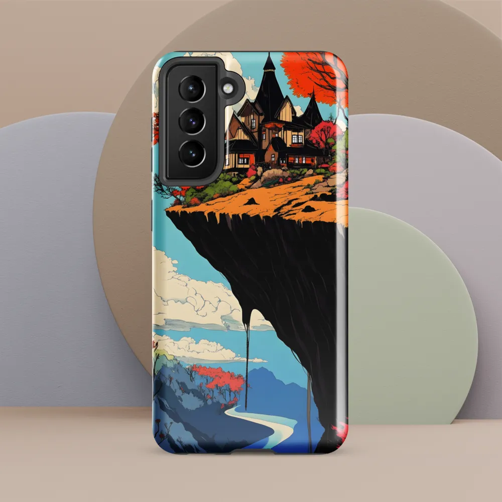 Whispers of the Cliff House | Phone Case |  S21 FE | Tough Case | Glossy