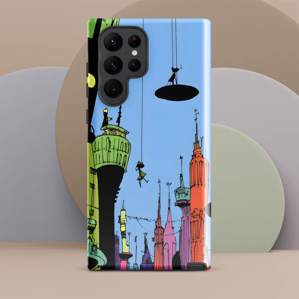 Whimsical Heights: A Futuristic Cityscape