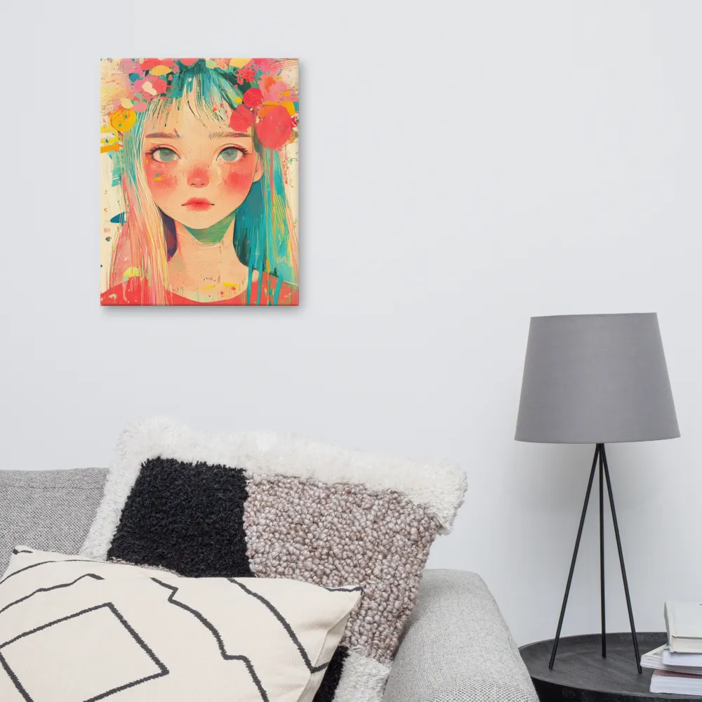 Whimsical Blossom | Canvas | 16″×20″