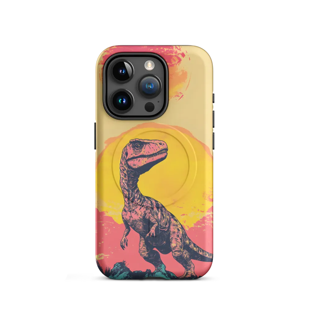 Majestic Dinosaur at Sunrise