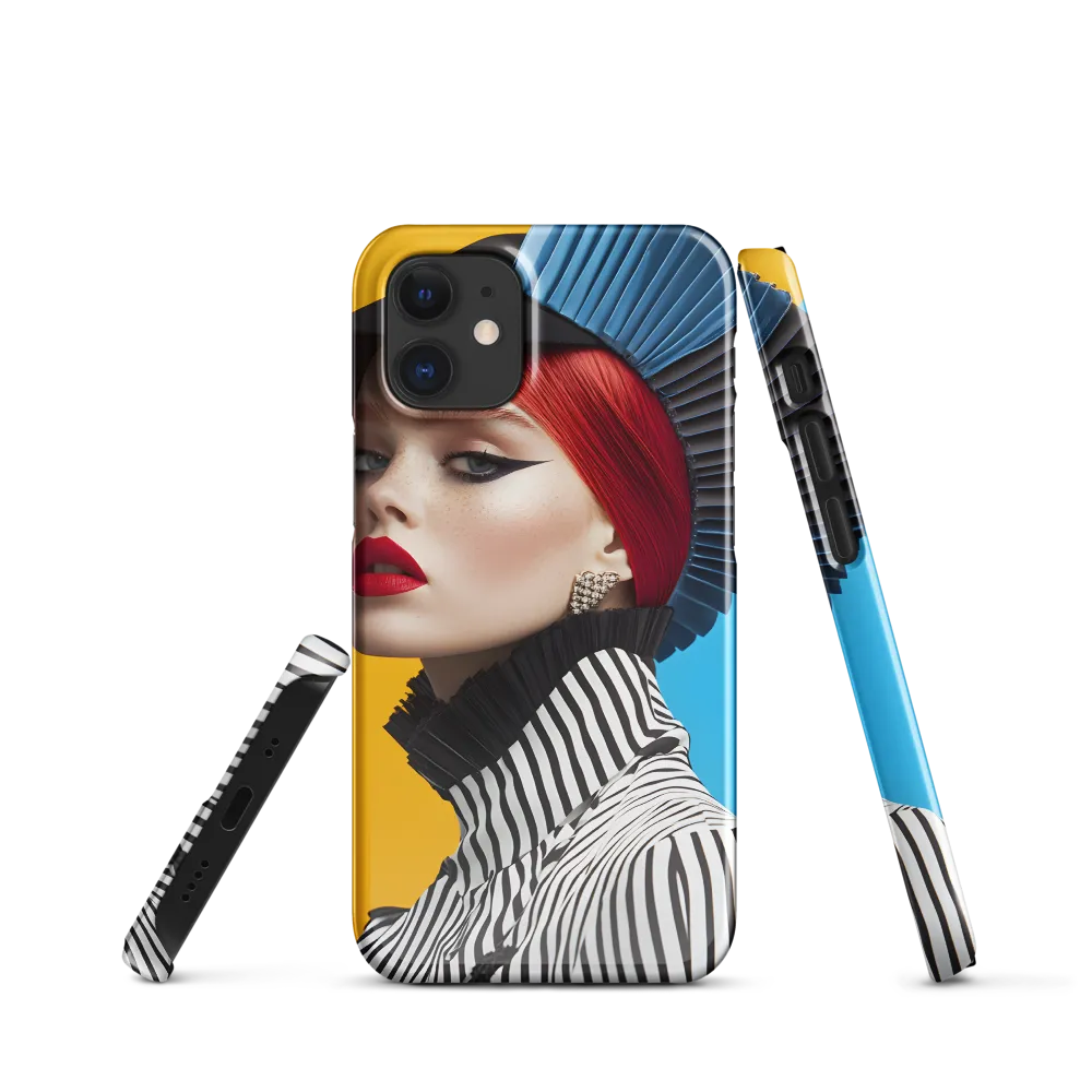 Bold Elegance | Phone Case |  12 Mini | Snap Case | Glossy