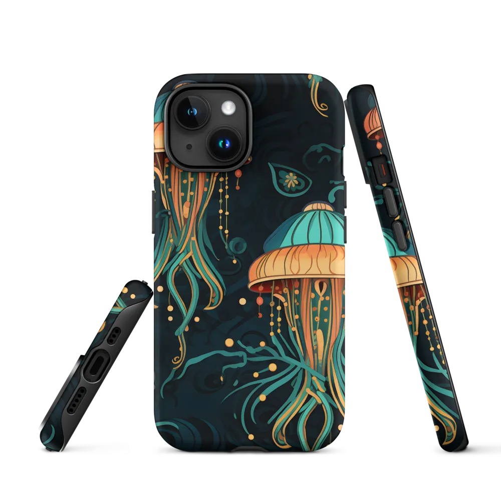 Symphony of Jellyfish | Phone Case |  15 | Tough Case | Matte