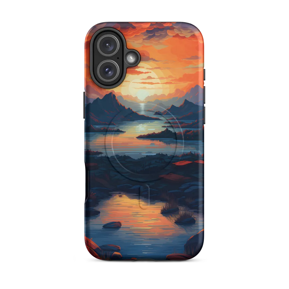 Ethereal Evening: A Digital Dusk