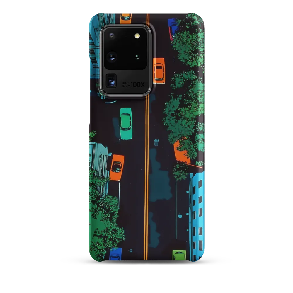 Urban Pulse: A Colorful Intersection