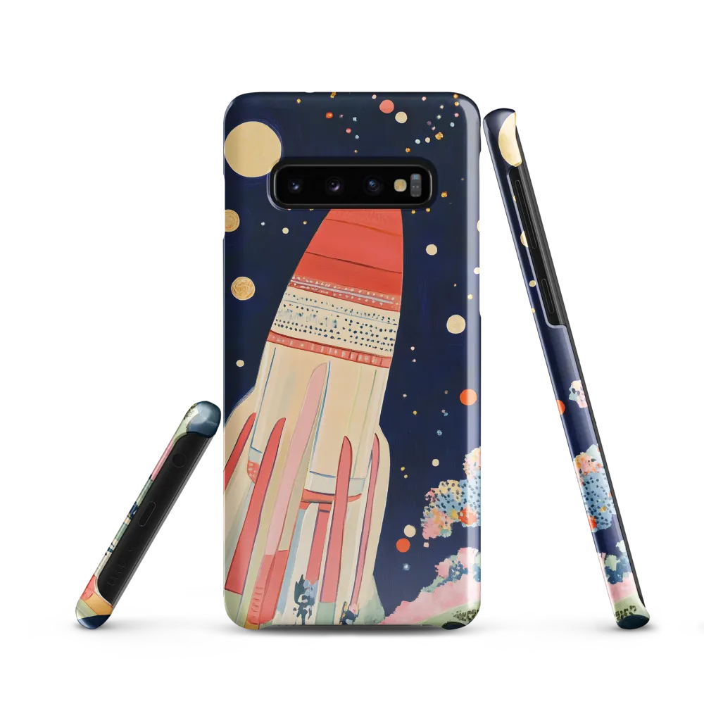 Cosmic Dreams: The Rocket's Journey