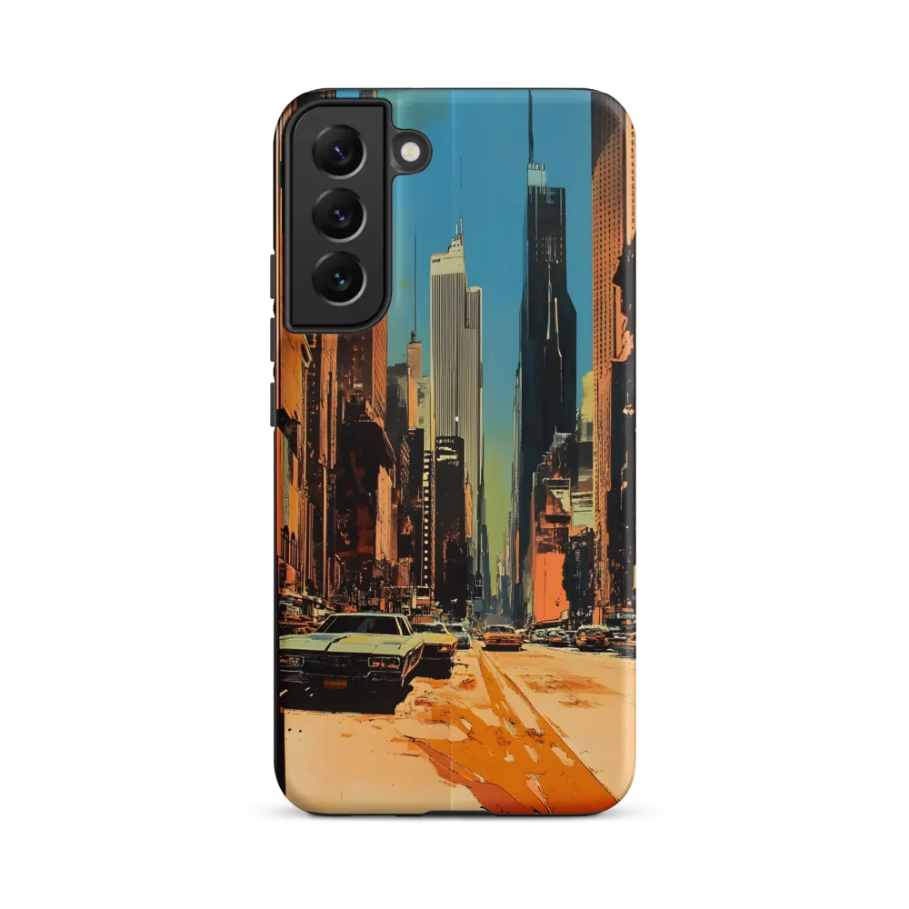 Urban Symphony: A Journey Through Skyscrapers | Phone Case |  S22 Plus | Tough Case | Matte