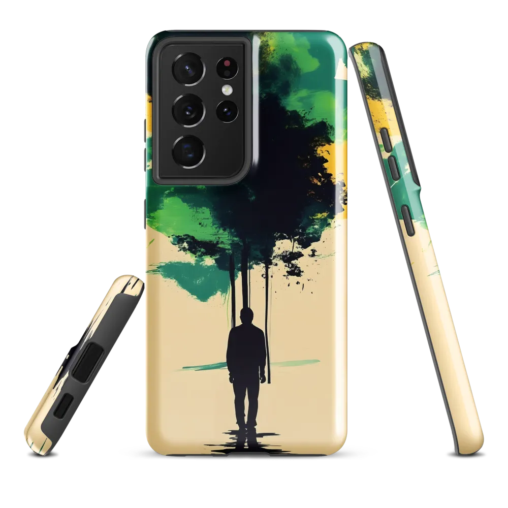 Whispers of Solitude | Phone Case |  S21 Ultra | Tough Case | Glossy