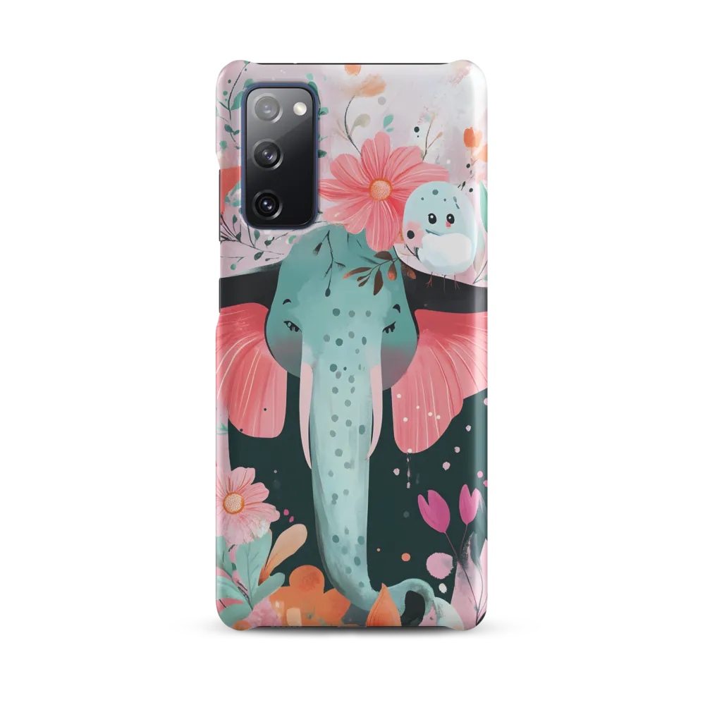 Whimsical Elephant in Bloom