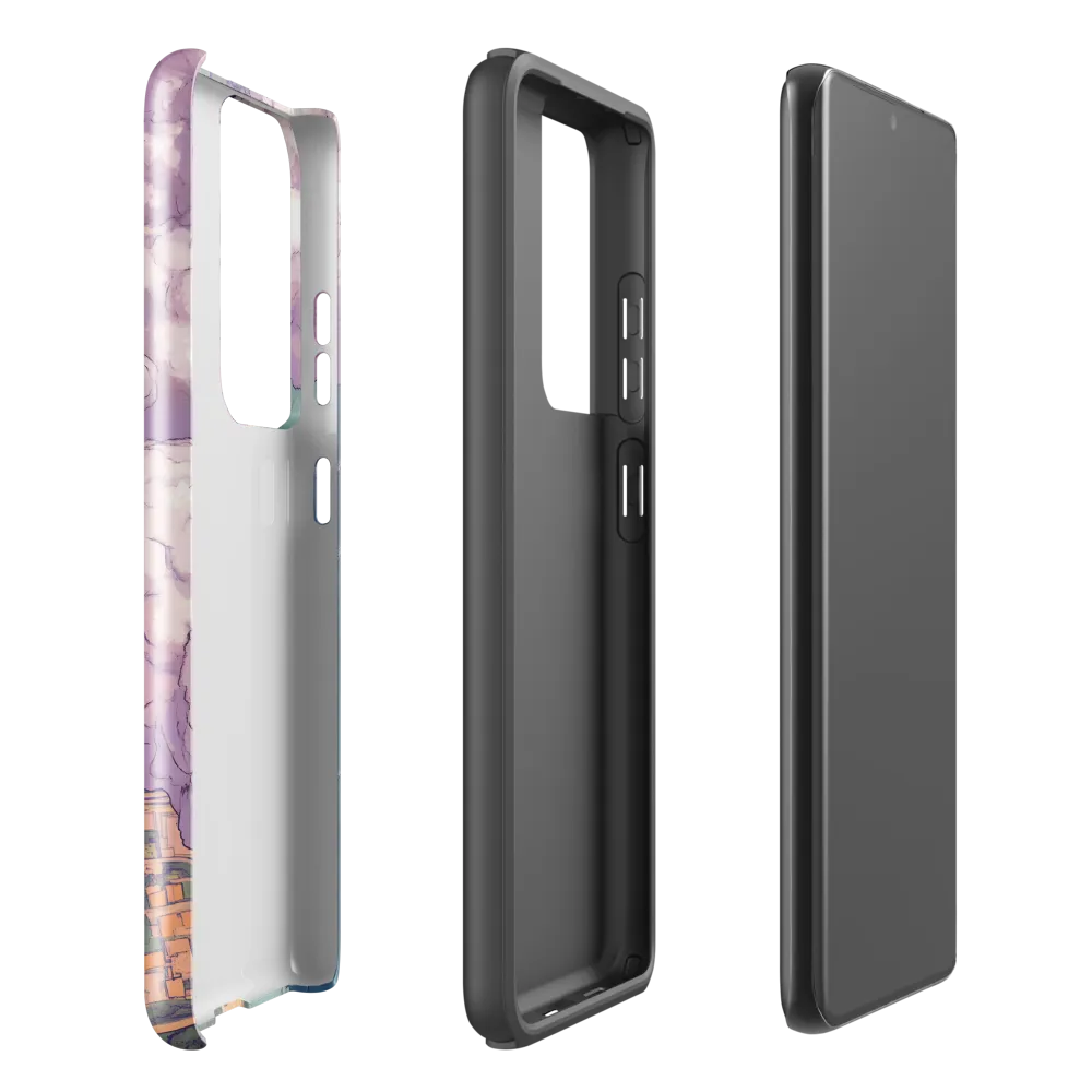 Serenity Over the Coast | Phone Case |  S21 Ultra | Tough Case | Glossy