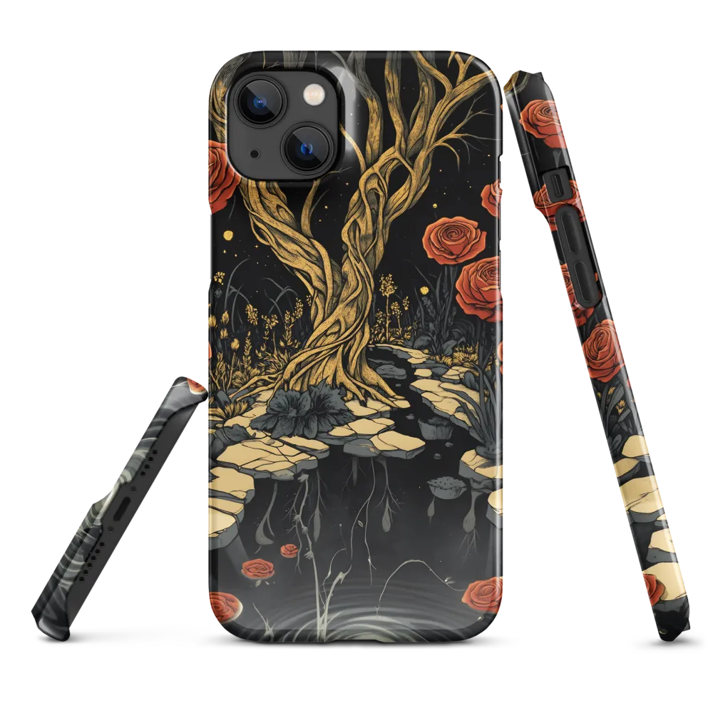 Whispers of the Enchanted Garden | Phone Case |  14 Plus | Snap Case | Glossy