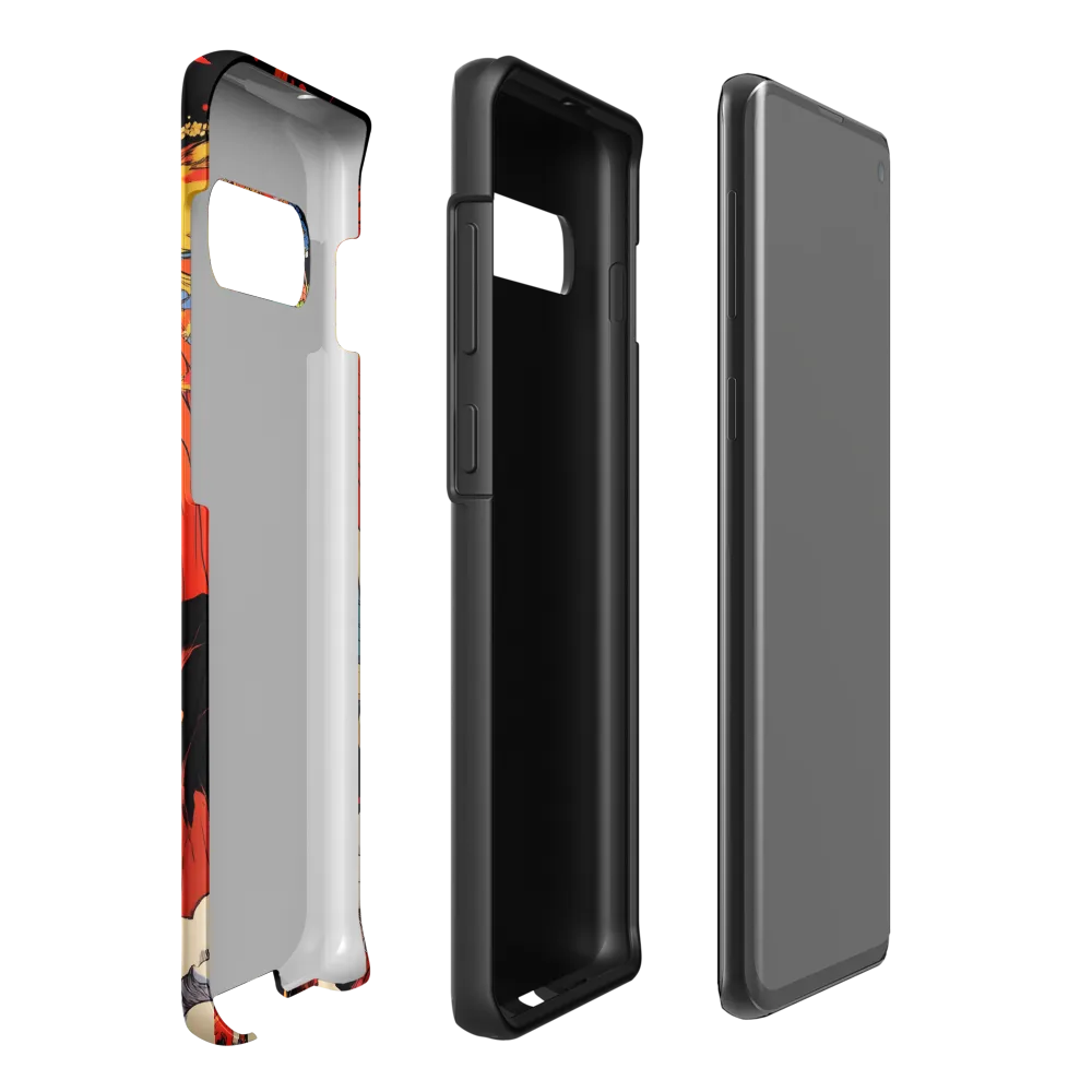 Majesty of the Floral Elephant | Phone Case |  S10 Plus | Tough Case | Matte