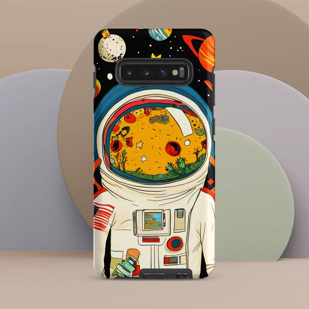 Cosmic Curiosity: Journey Within the Helmet