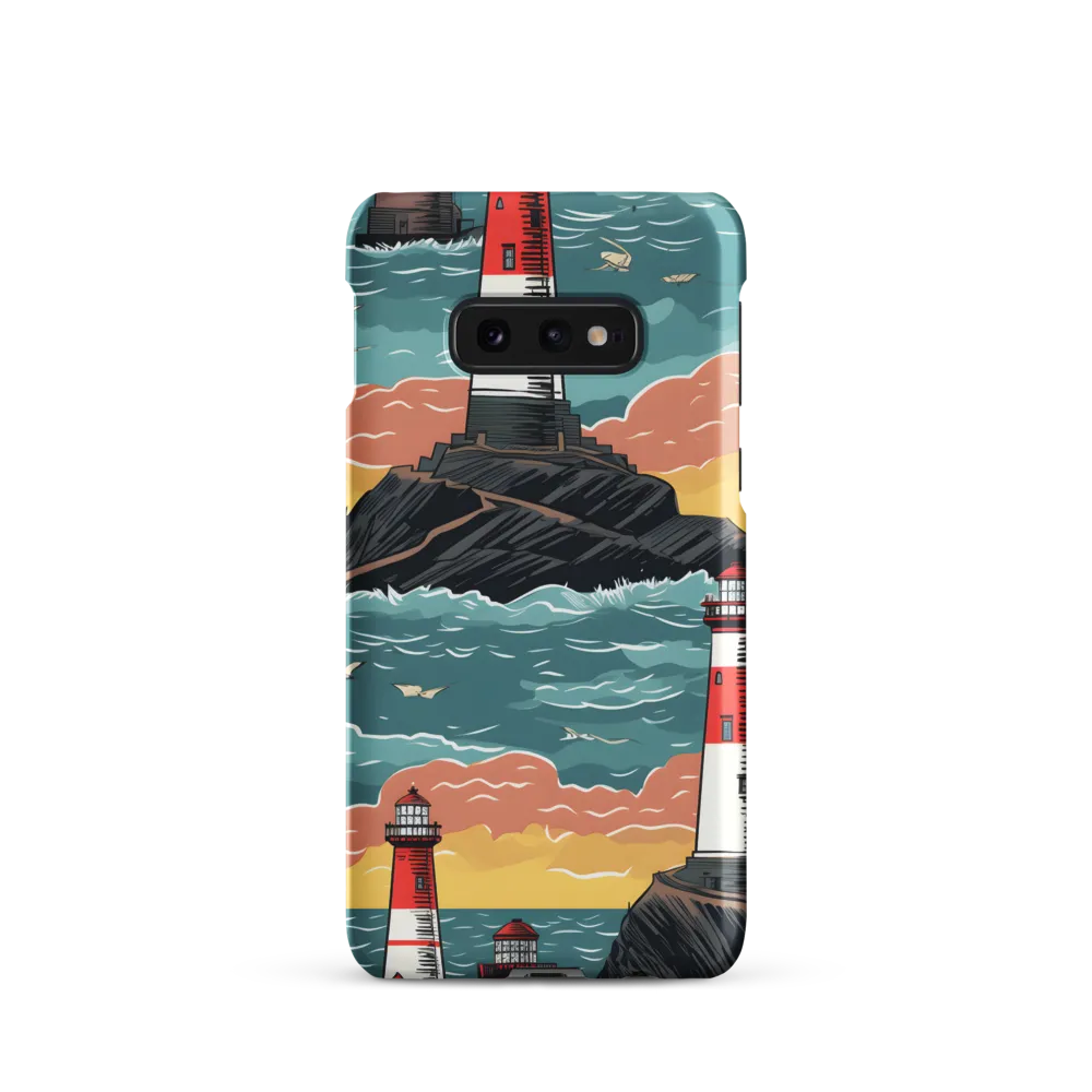 Lighthouses in a Whimsical Ocean