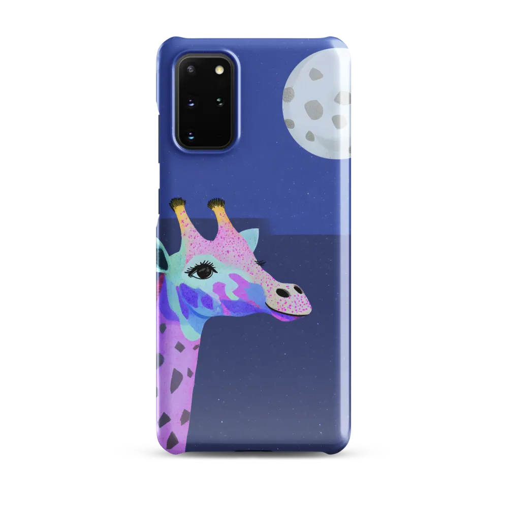 Whimsical Giraffe Under the Stars