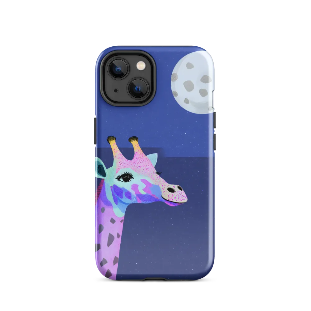 Whimsical Giraffe Under the Stars