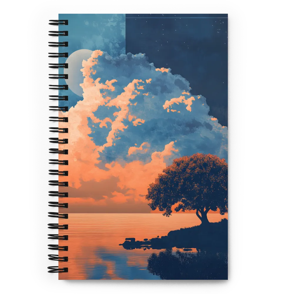 Ethereal Reflections | Spiral Notebook