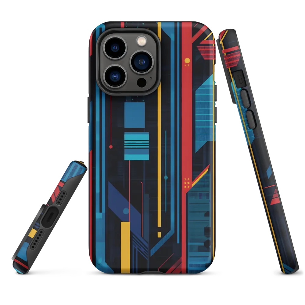 Symphony of Lines | Phone Case |  14 Pro Max | Tough Case | Matte