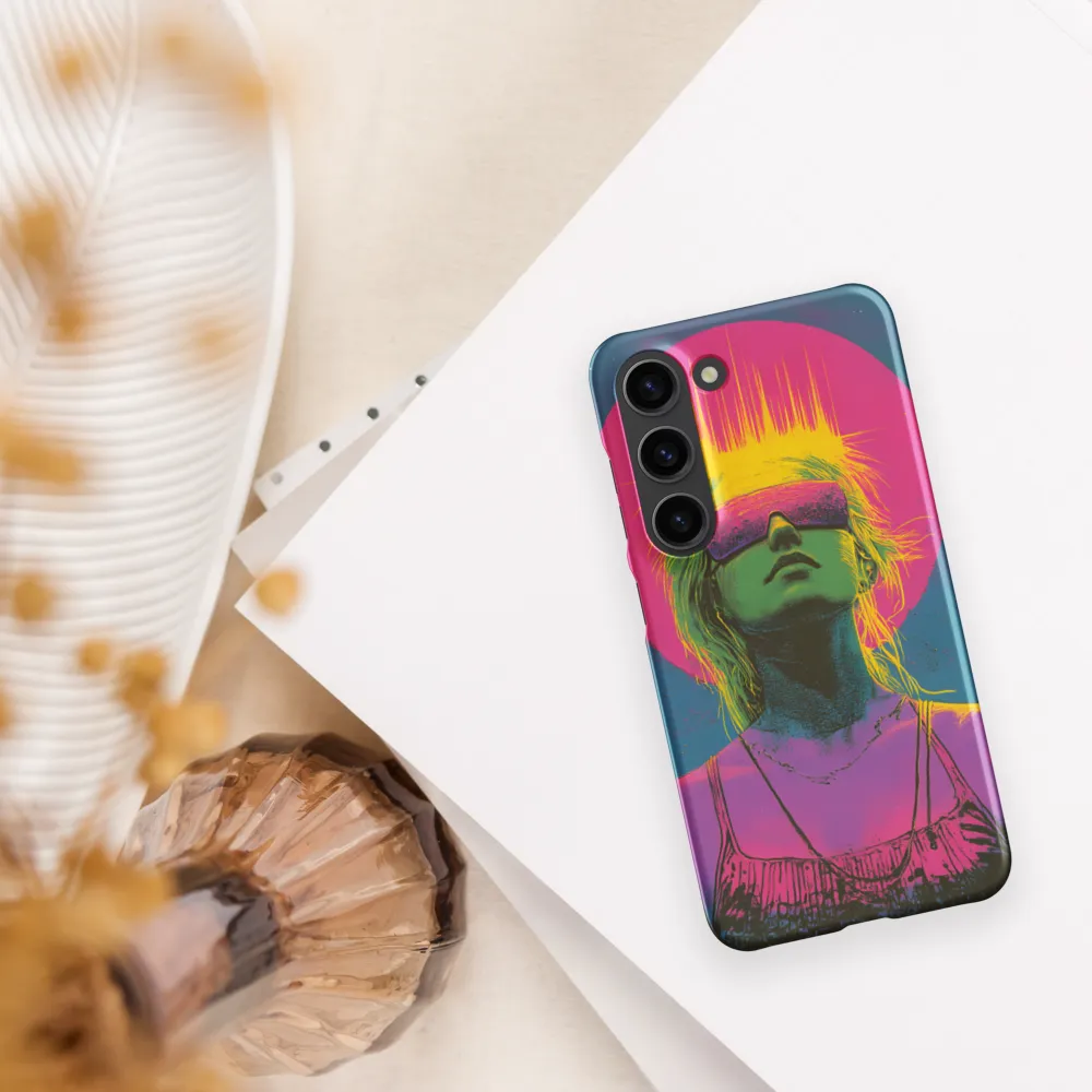 Neon Dreams: Portrait of a Modern Muse