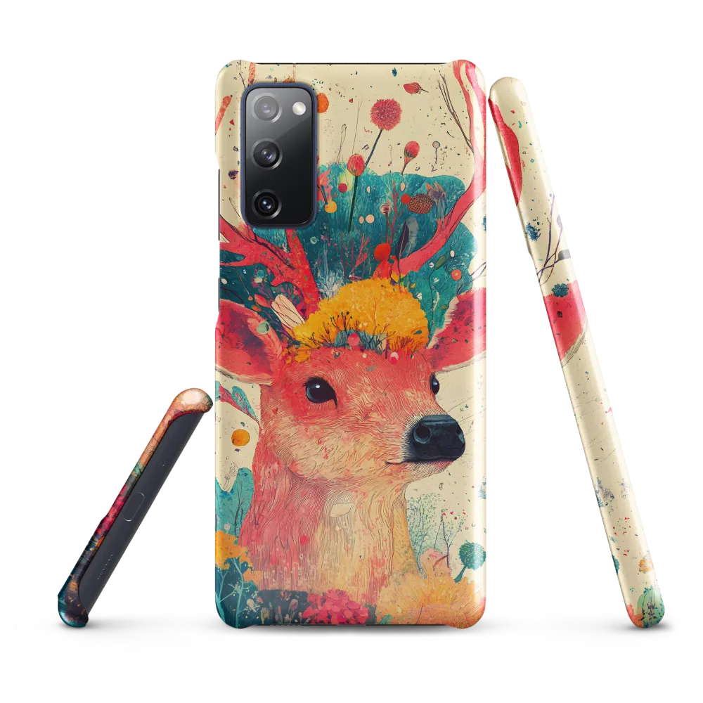 Whimsical Harmony: A Deer in Bloom