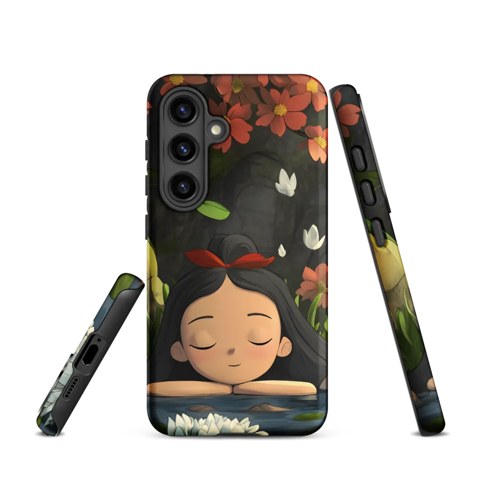 Tranquility by the Waterside | Phone Case |  S24 | Tough Case | Matte