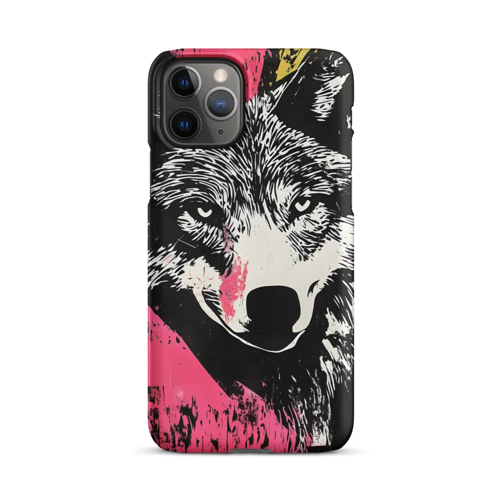 Intense Gaze of the Wolf