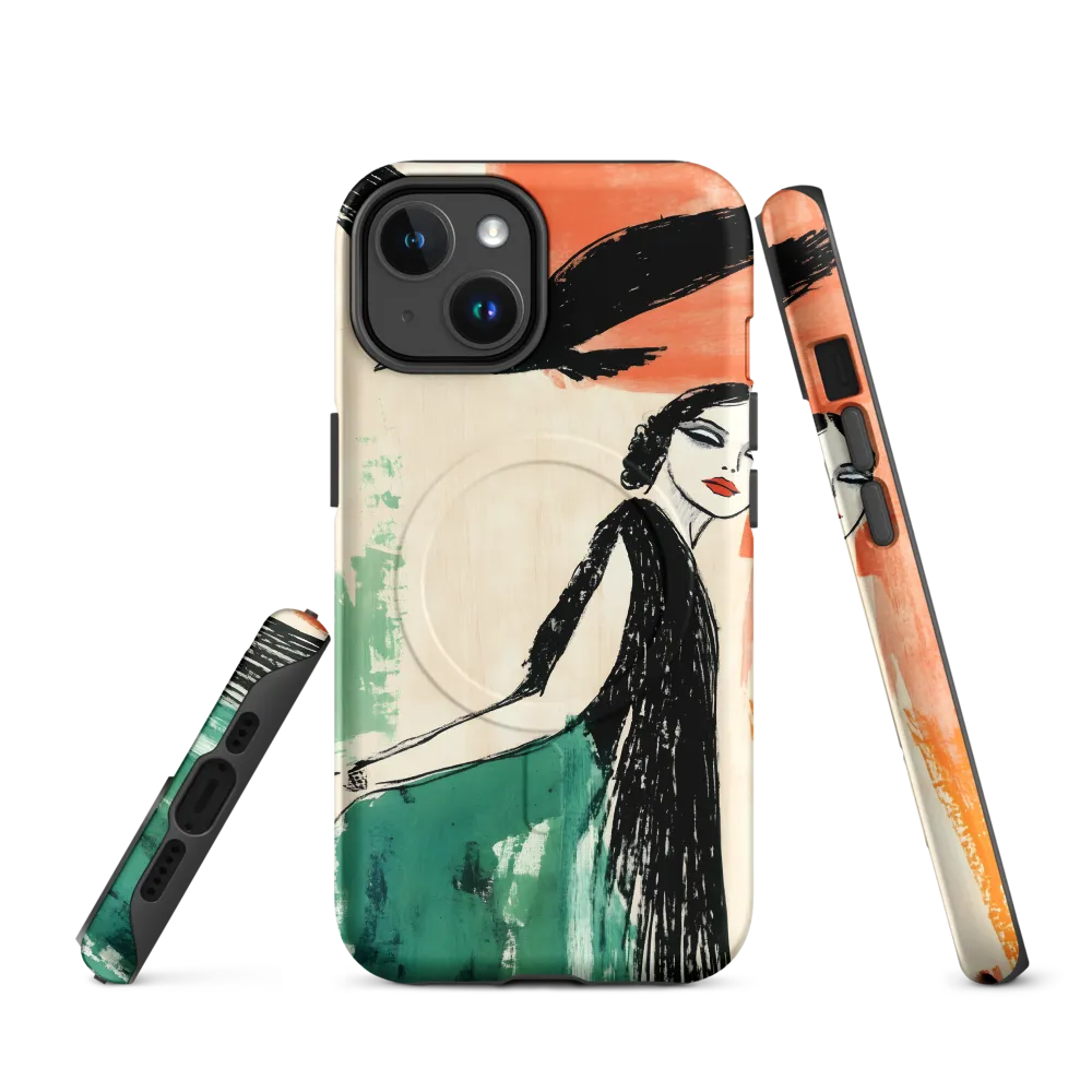 Elegance in Flight | Phone Case |  14 | MagSafe® Tough Case | Matte