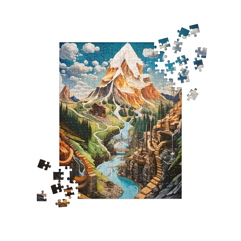 Mountain Reverie | Jigsaw Puzzle | 252/520 pieces