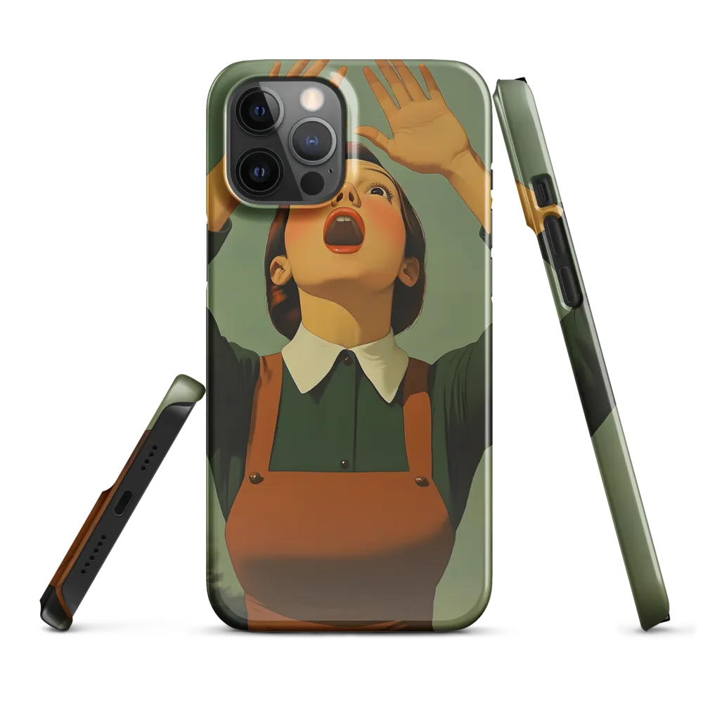 The Cry of Despair | Phone Case |  12 Pro Max | Snap Case | Glossy