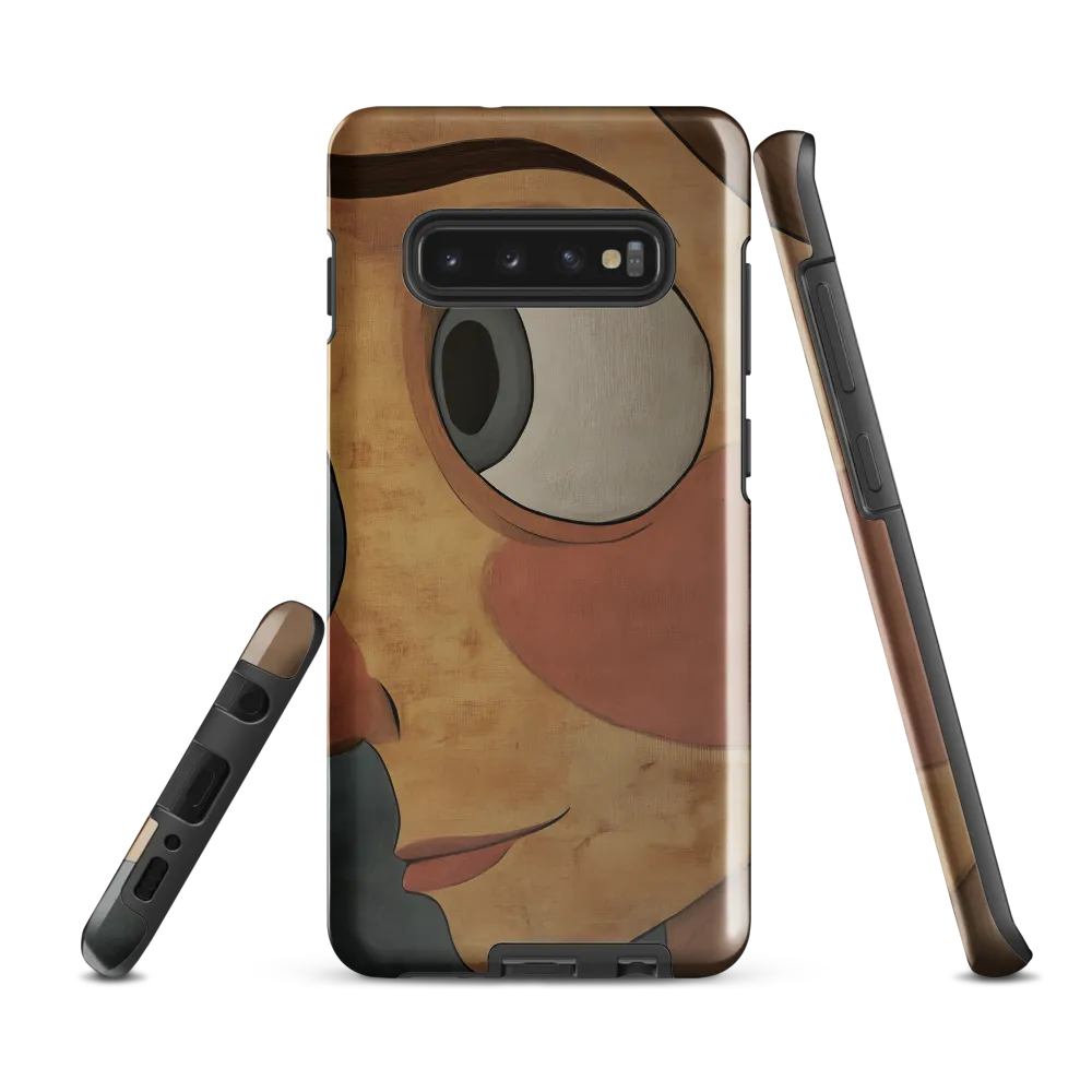 Charming Portrait of Innocence | Phone Case |  S10 Plus | Tough Case | Glossy